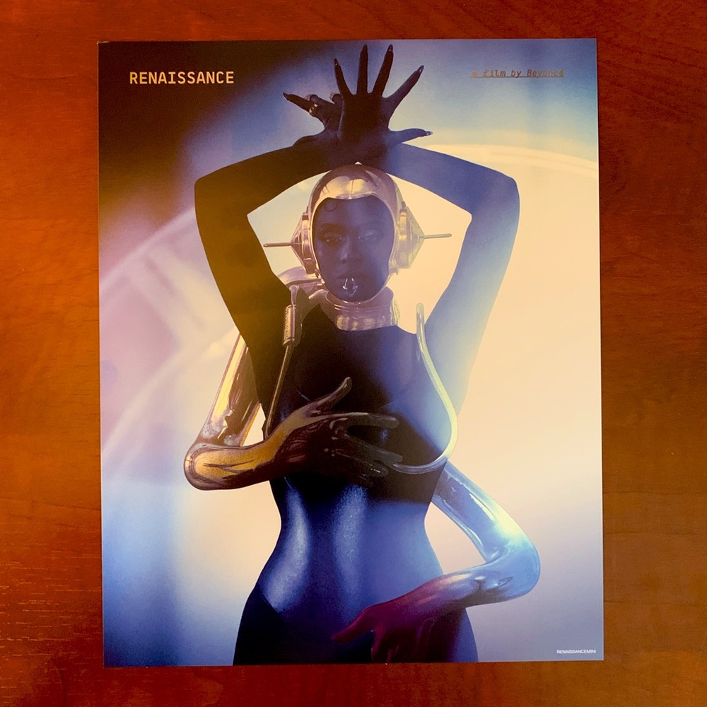 Limited Edition Beyoncé Renaissance Movie Poster